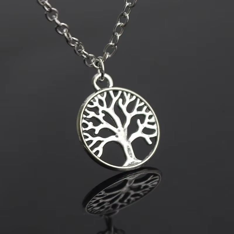 High Quality Classic Shiny Zircon Tree of Life Pendant Necklace, a Beautiful Necklace Gift for Beautiful Women